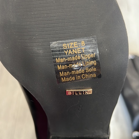 Billini Yanet Black Boots tall - Picture 9 of 11